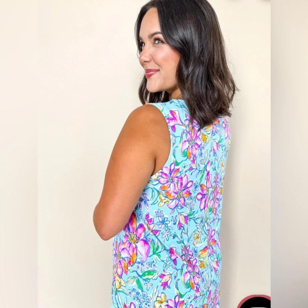 THE DEAR SCARLETT SUNKISSED
AQUA FLORAL SET - Picture 3 of 3